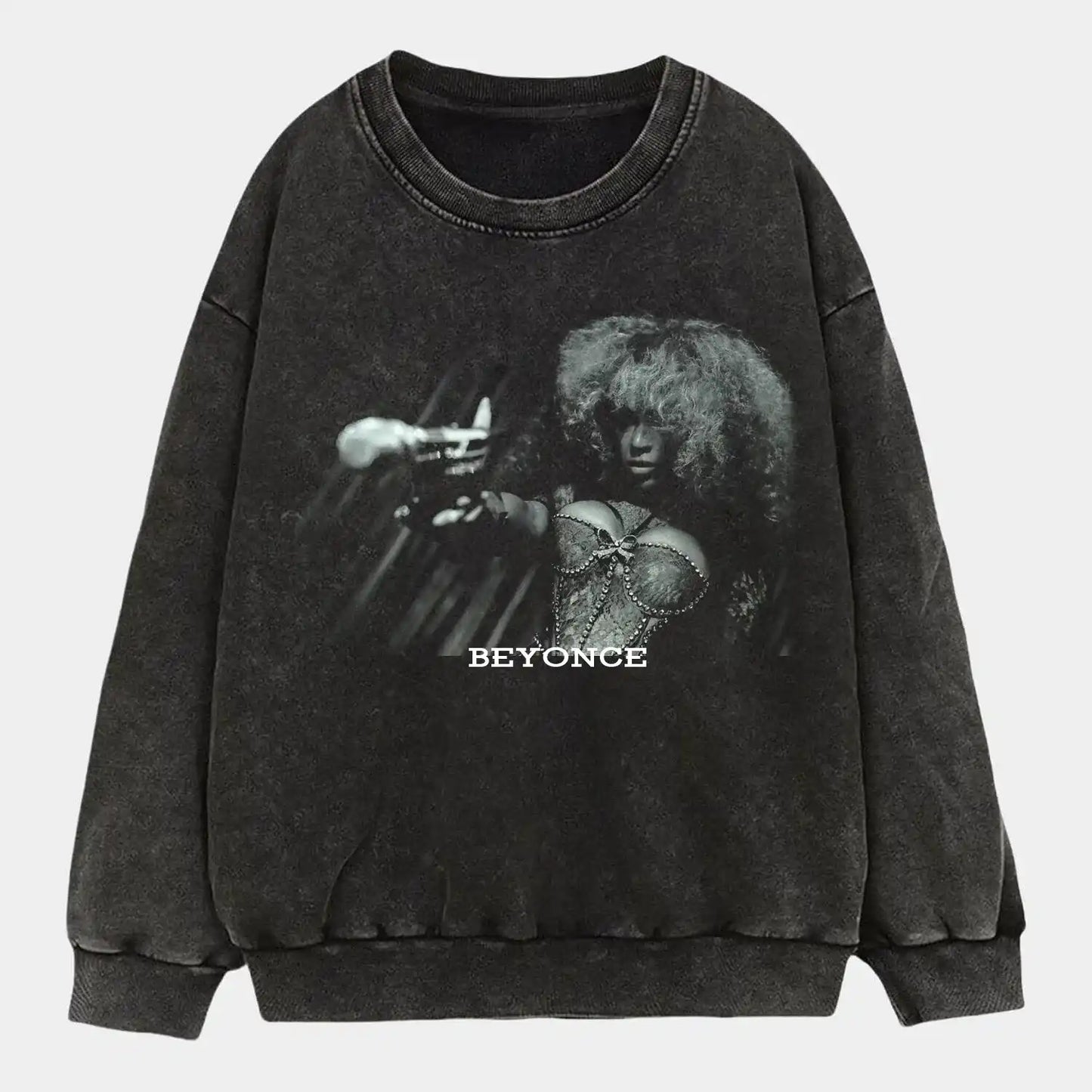 Beyonce Holding a microphone Wear