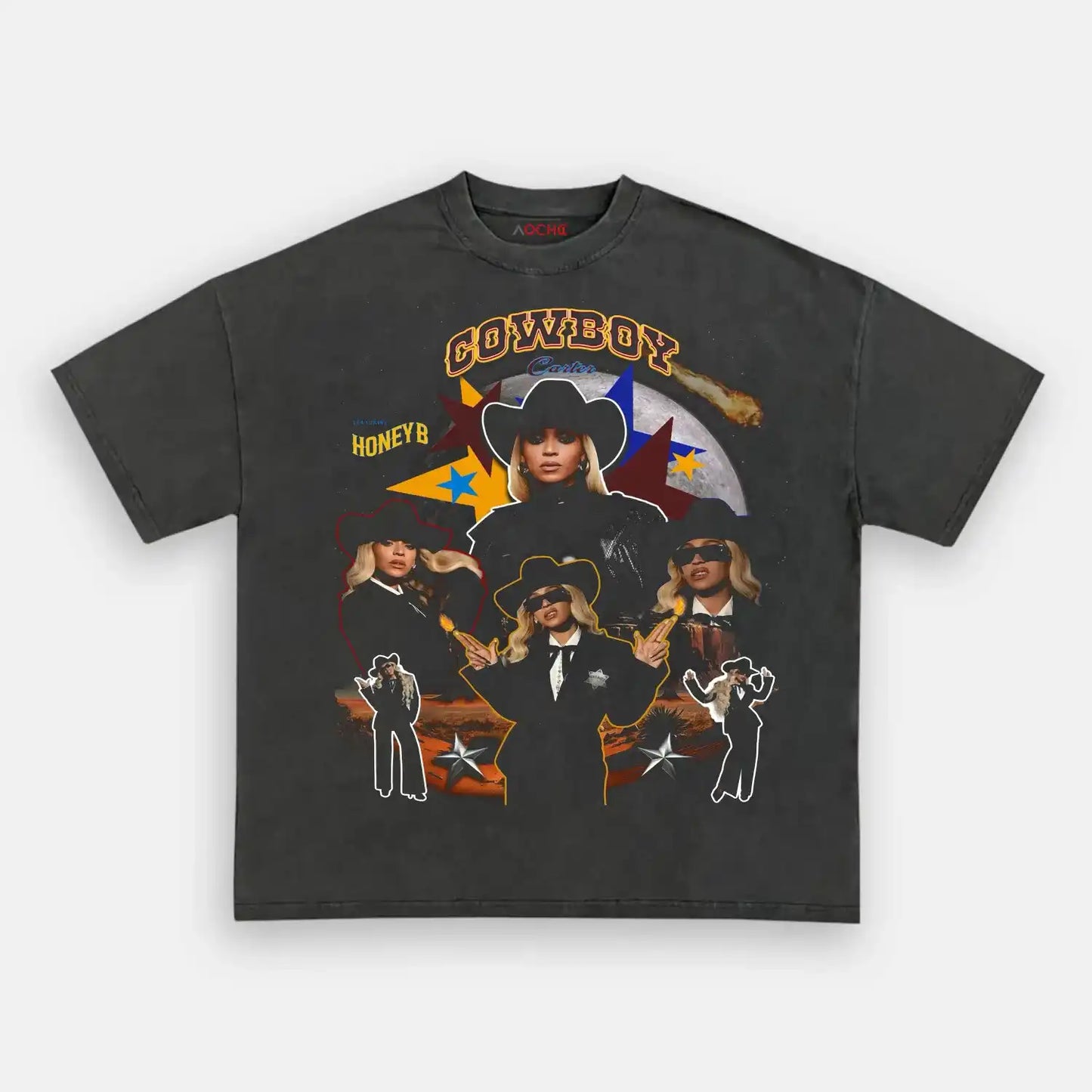 Beyonce black cowboy wear