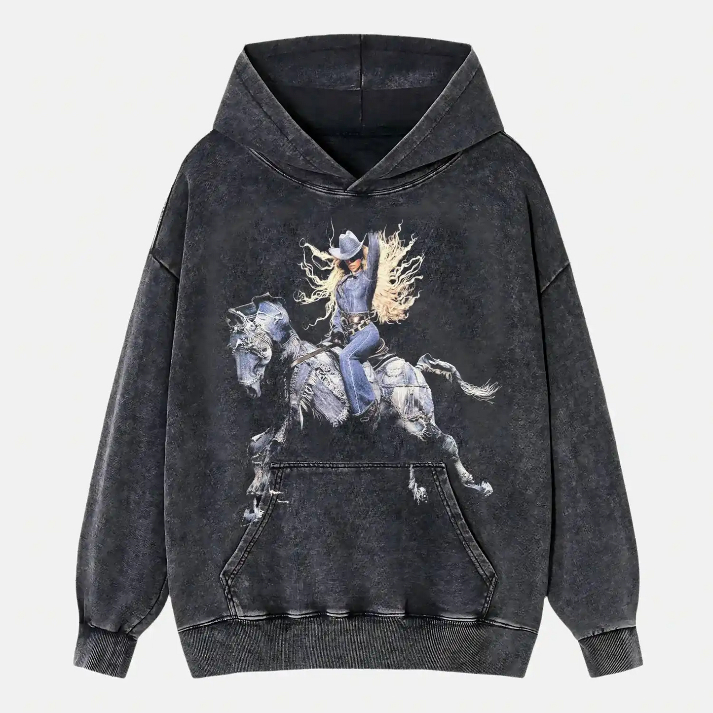 Beyonce blue riding Wear