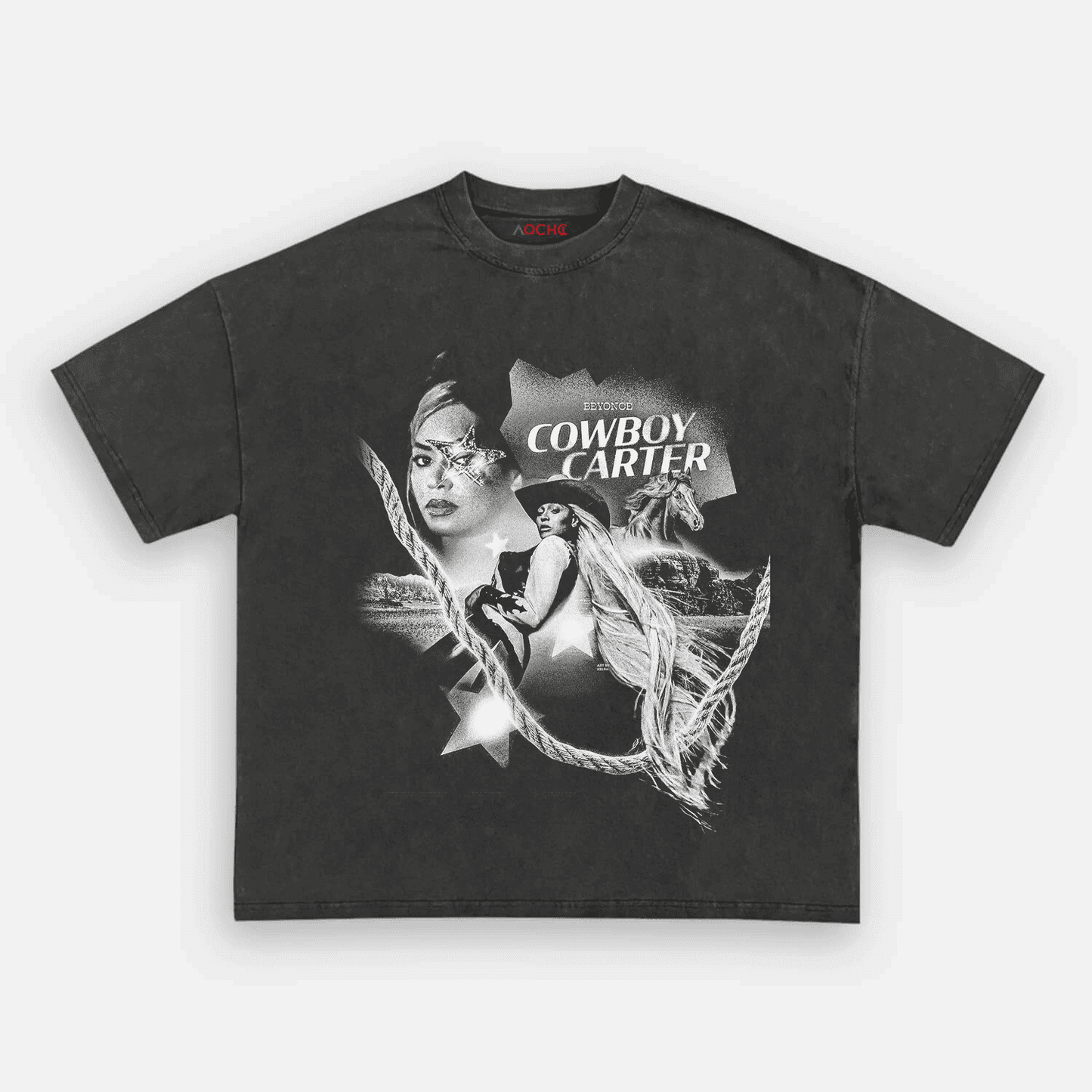 Beyonce cowboycarter B&W WEAR