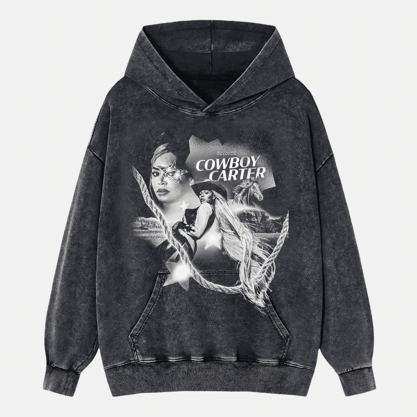 Beyonce cowboycarter B&W WEAR