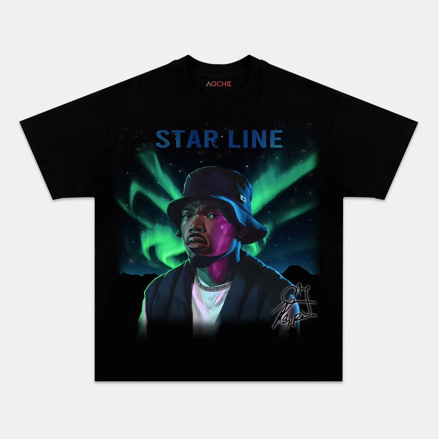 CHANCE THE RAPPER & STAR LINE TEE