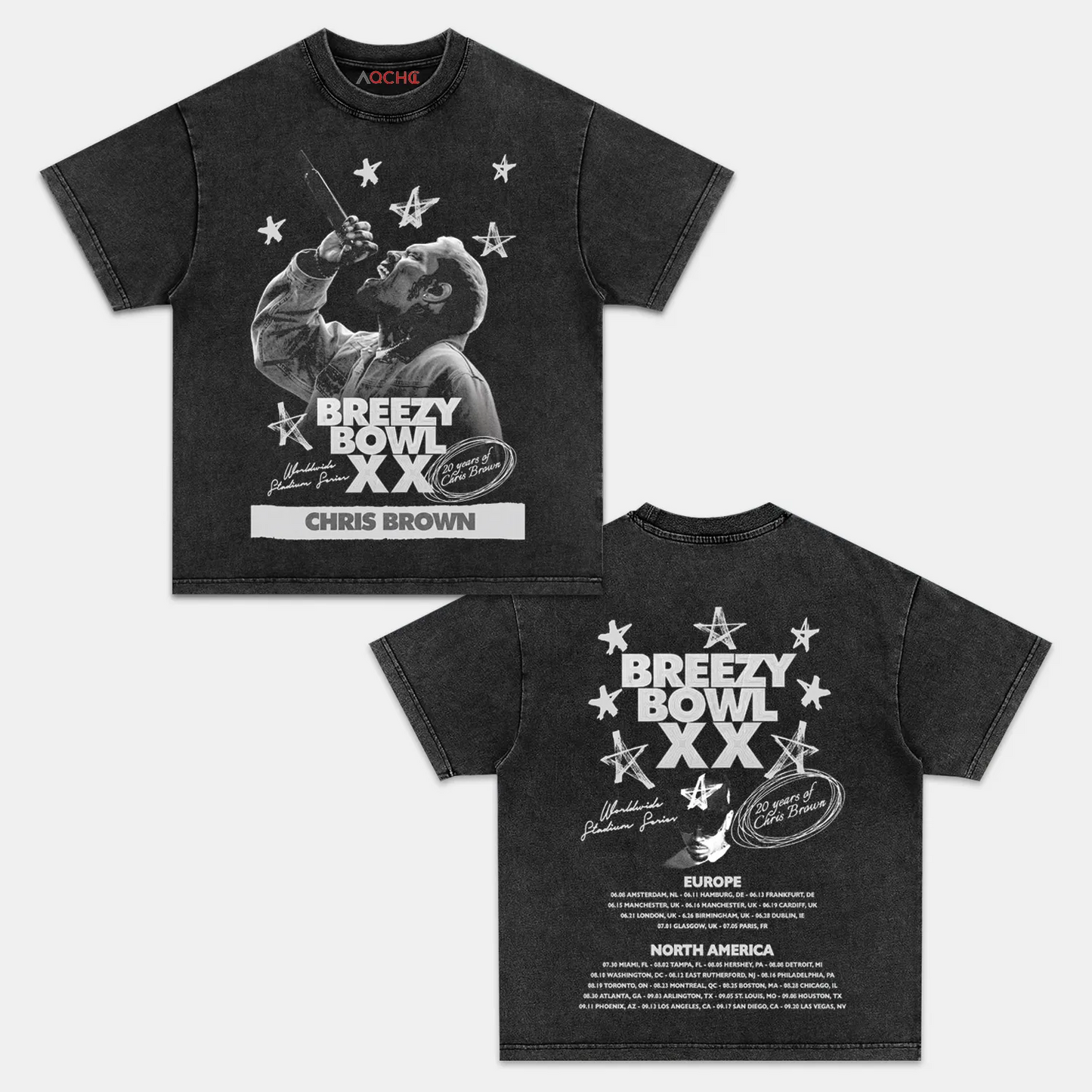 CHRIS BROWN BREEZY BOWL XX TEE