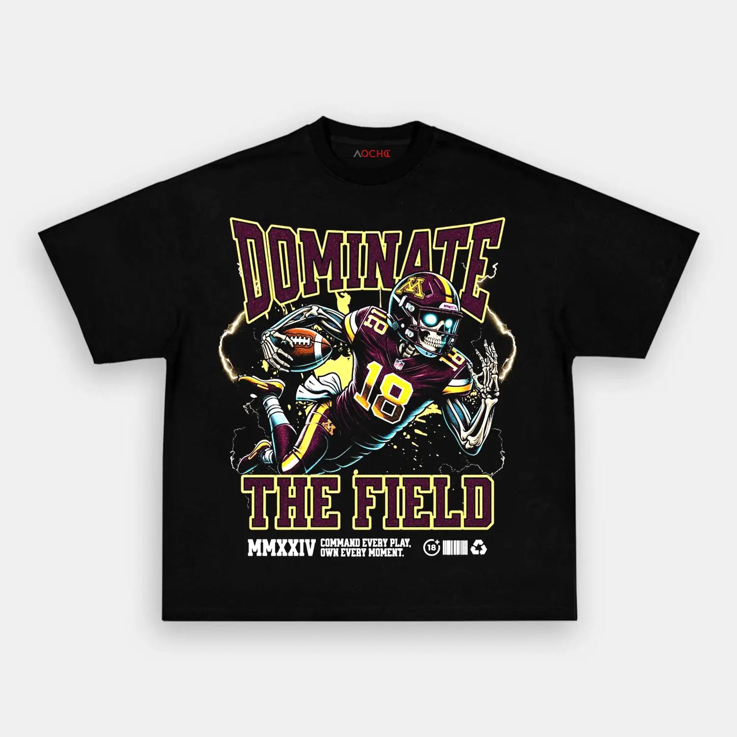 DOMINATE THE FIELD TEE