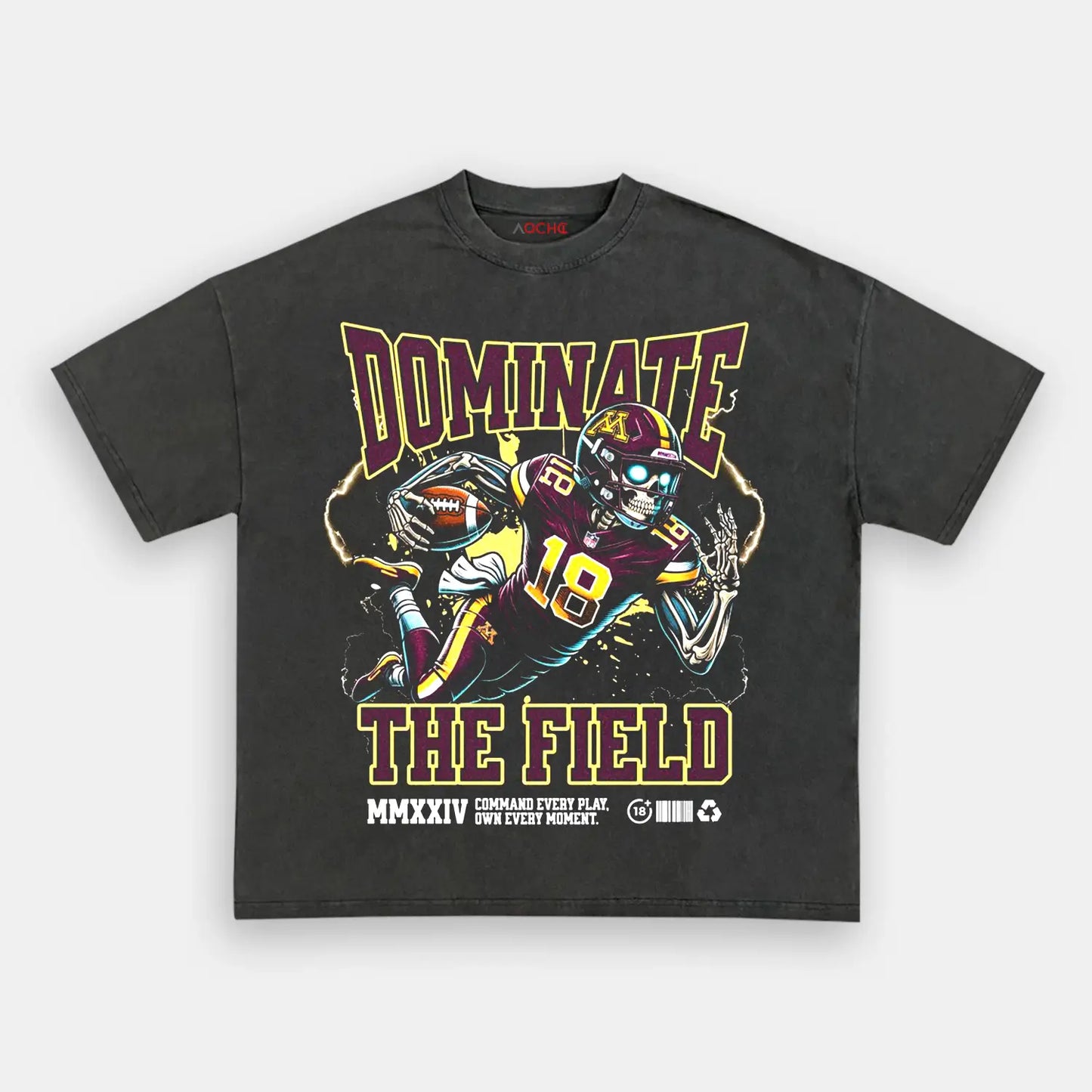 DOMINATE THE FIELD TEE