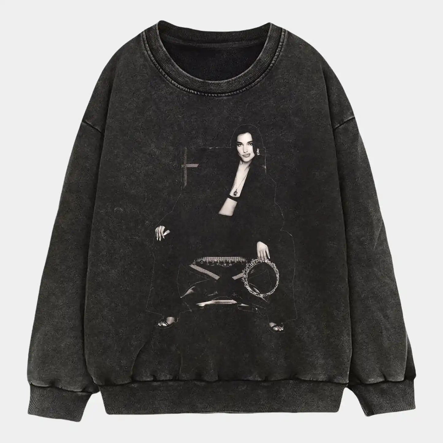 Dua lipa Siting Wear