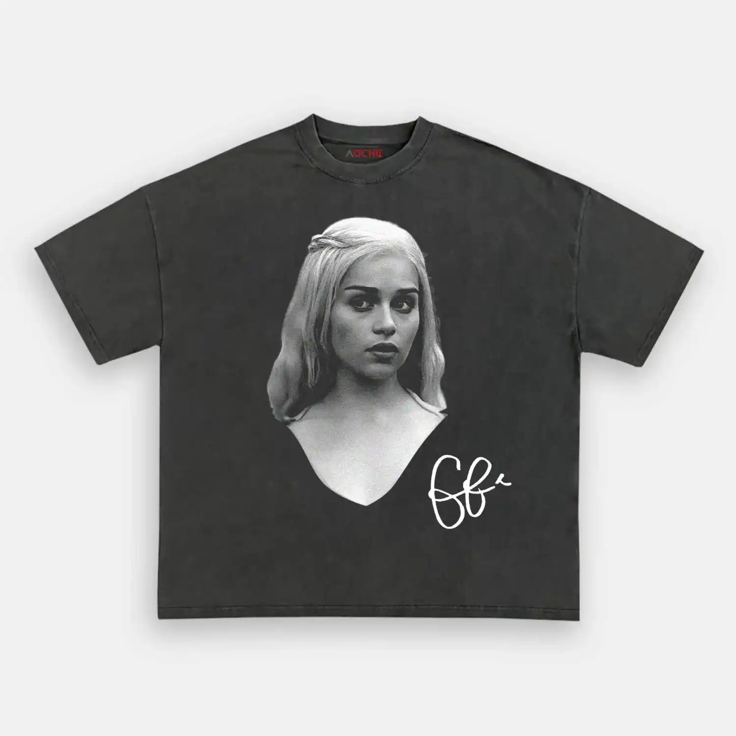 Emilia Clarke B&W C1 WEAR