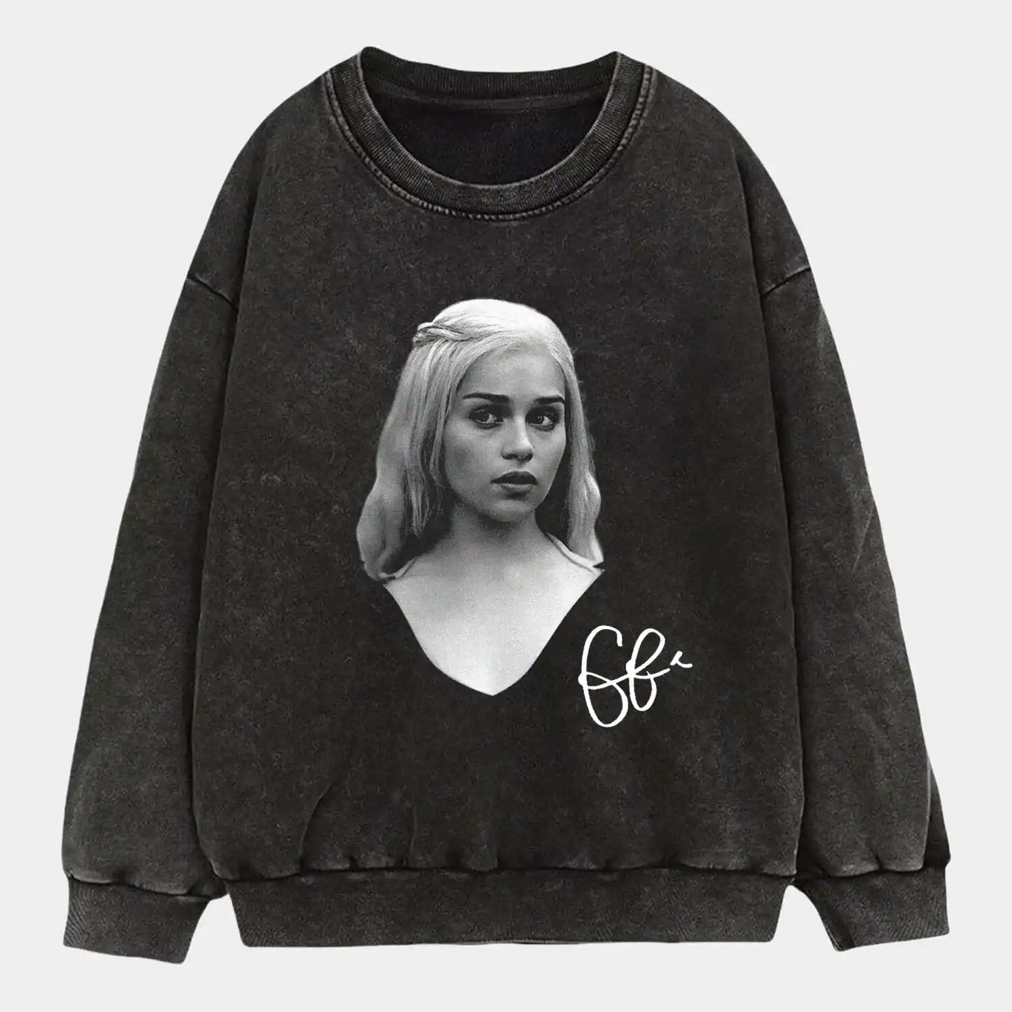 Emilia Clarke B&W C1 WEAR