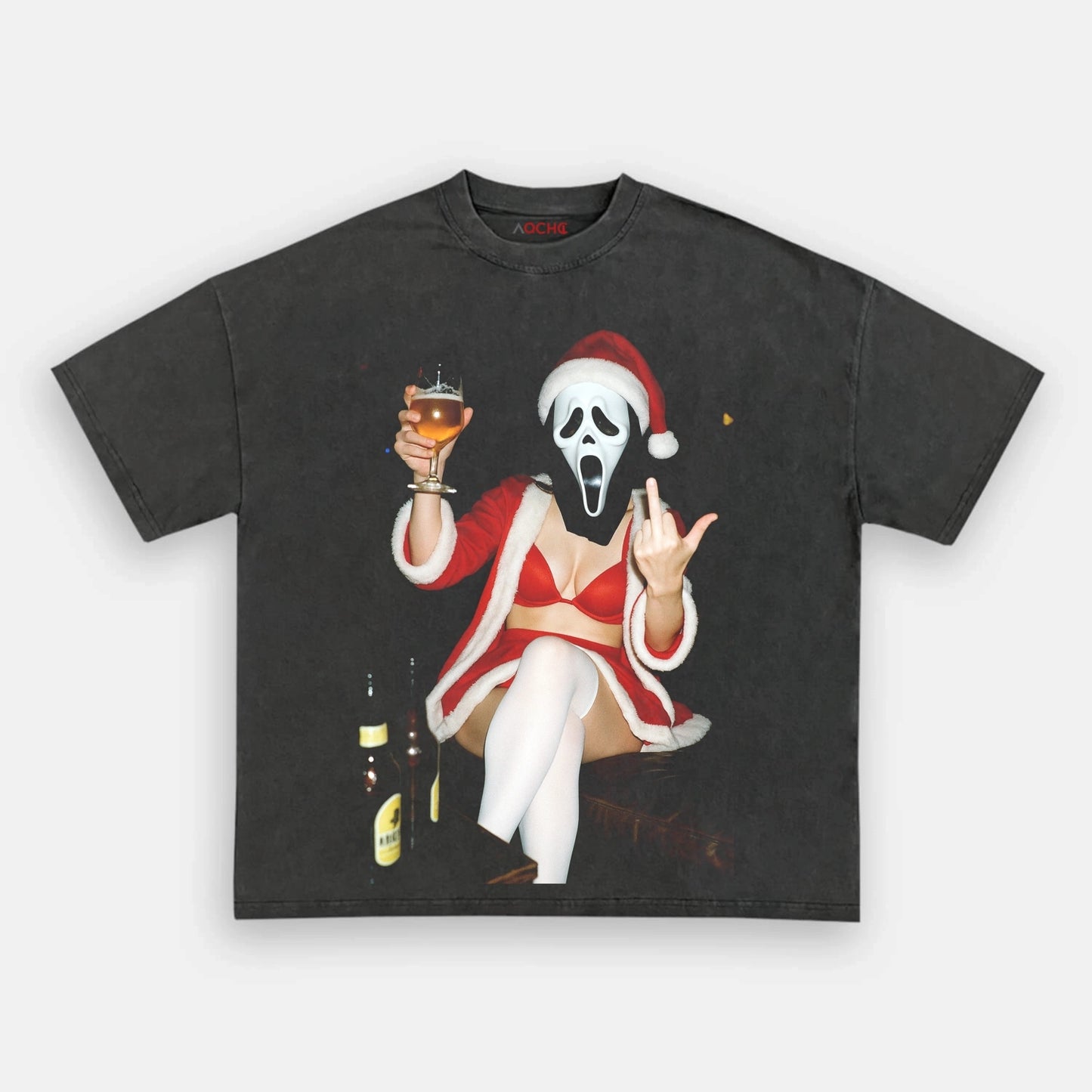 Ghostface Christmas-themed Tee V1.2