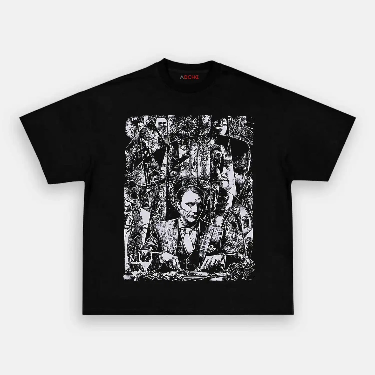 Hannibal B&W illustration Wear