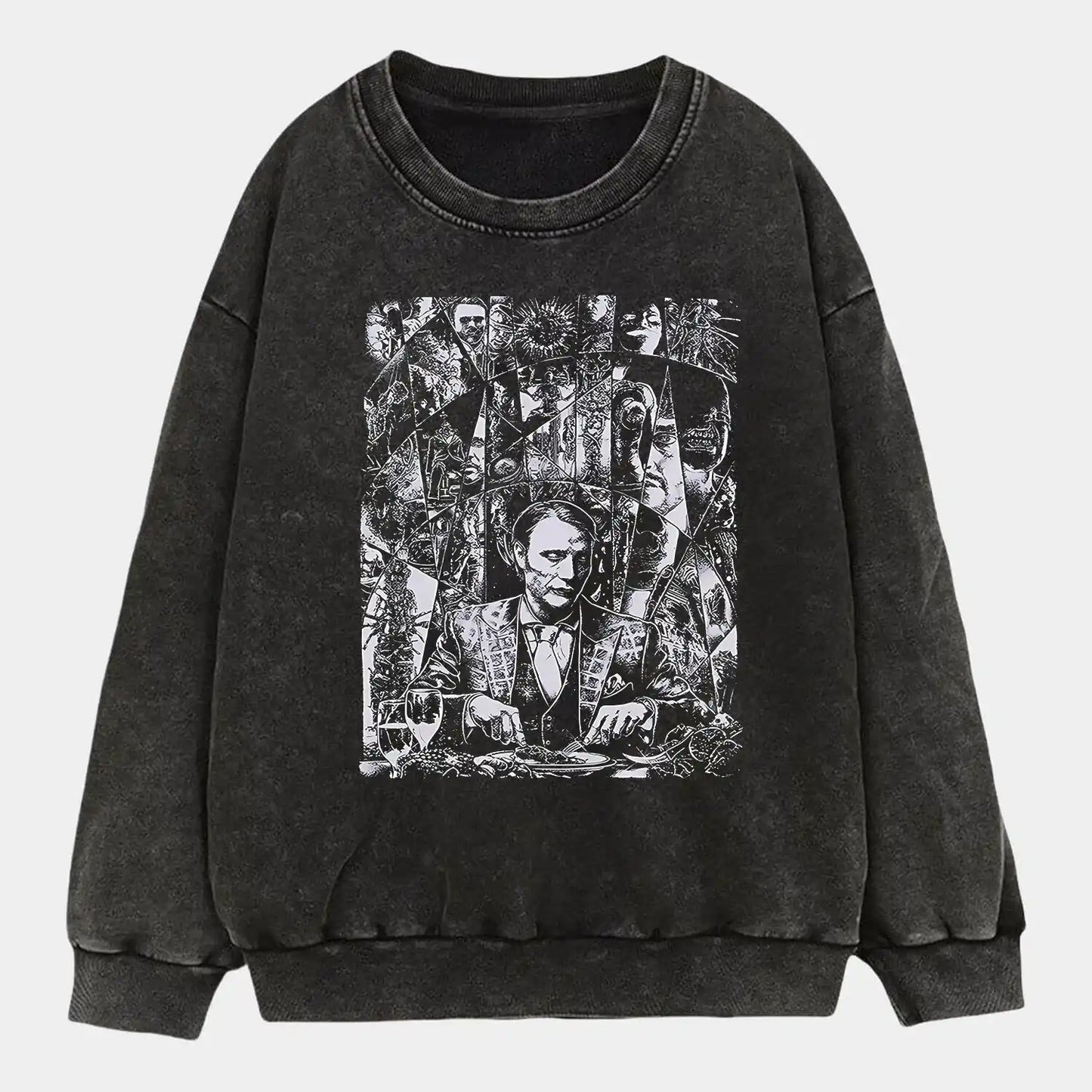 Hannibal B&W illustration Wear