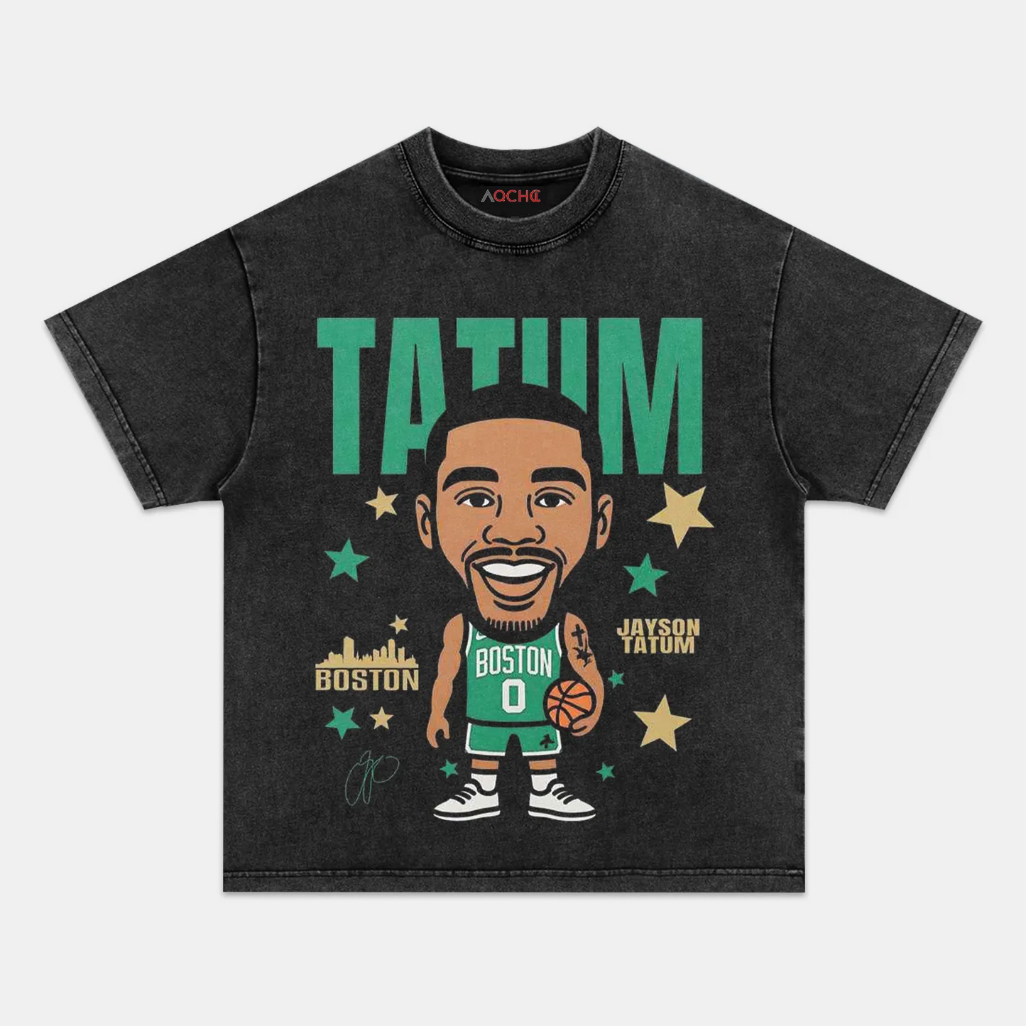 JAYSON TATUM CARTOON TEE