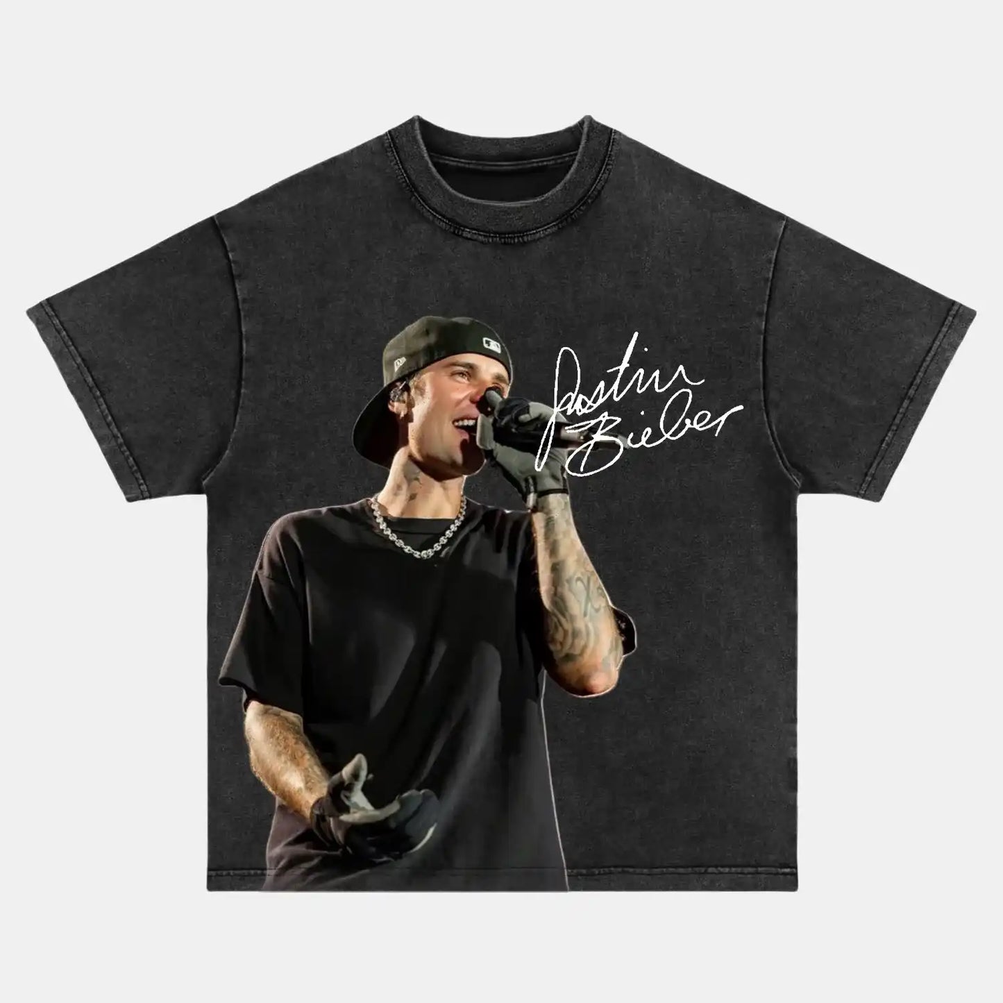 JUSTIN BIEBER VINTAGE TEE 5.0