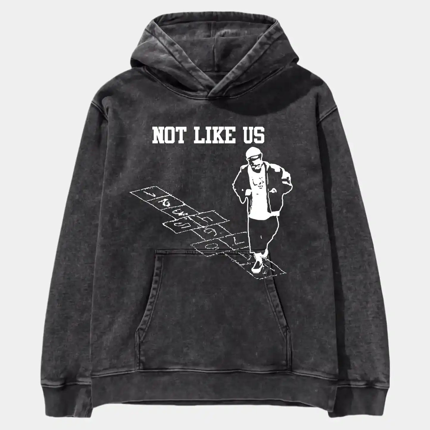 KENDRICK LAMAR NOT LIKE US B&W WEAR