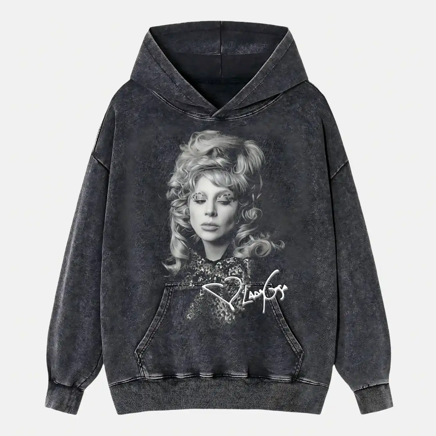 Lady gaga B&W big face S1 WEAR