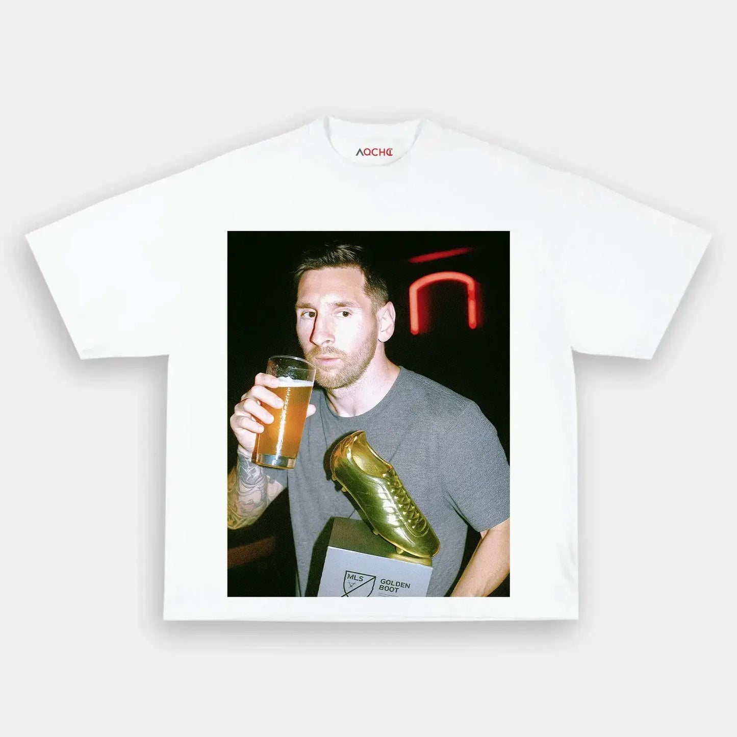 Messi Break Time Tee4