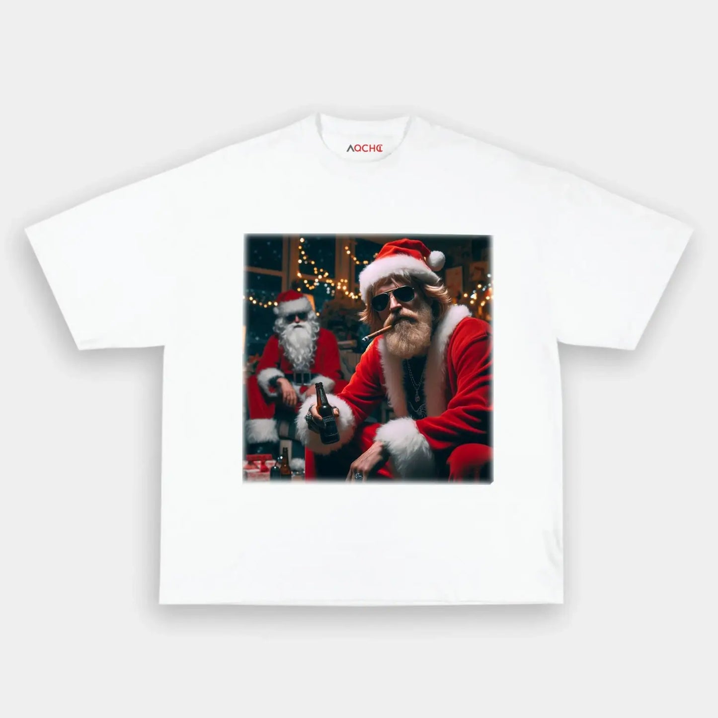 Mischievous Santa Claus TEE