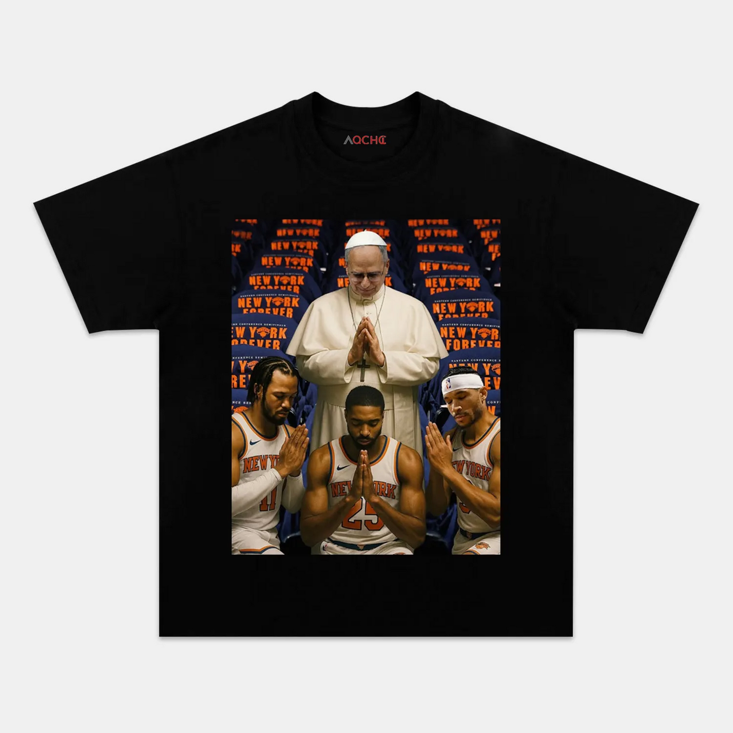 NEW POPE & New York Knicks TEE