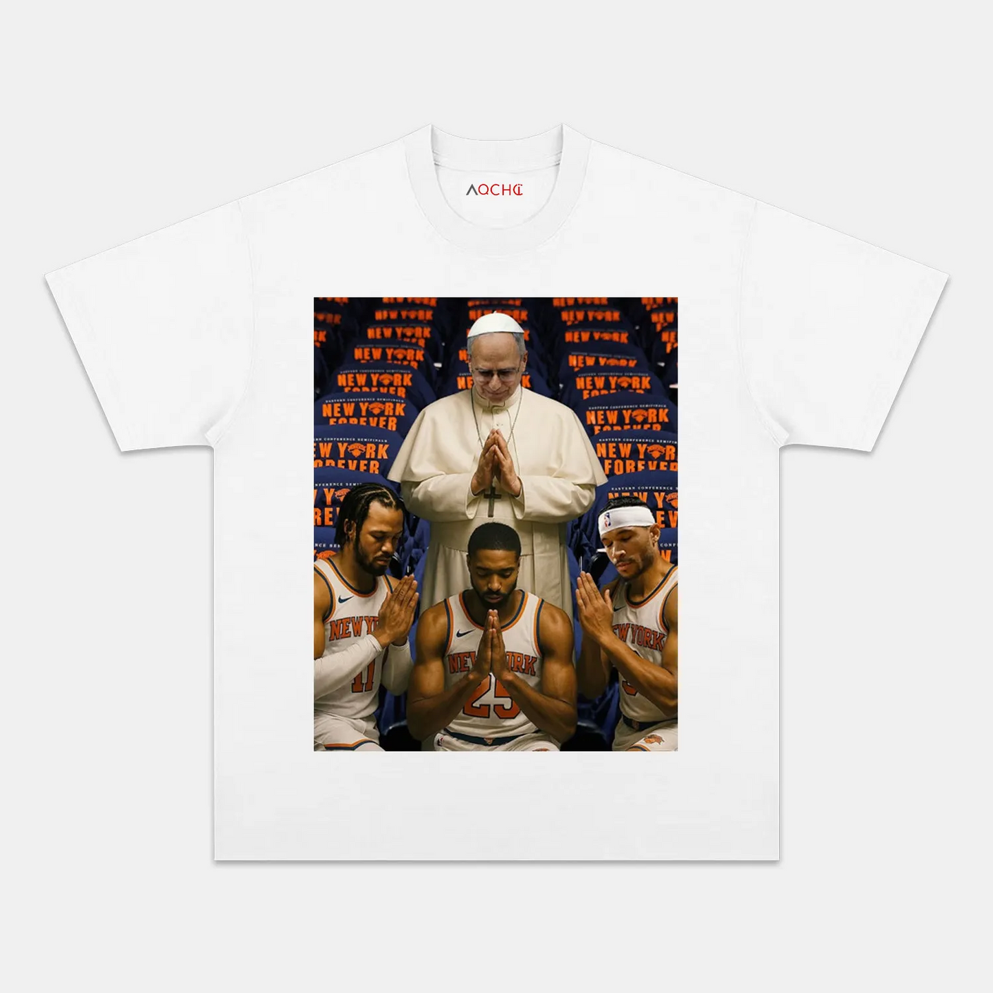 NEW POPE & New York Knicks TEE