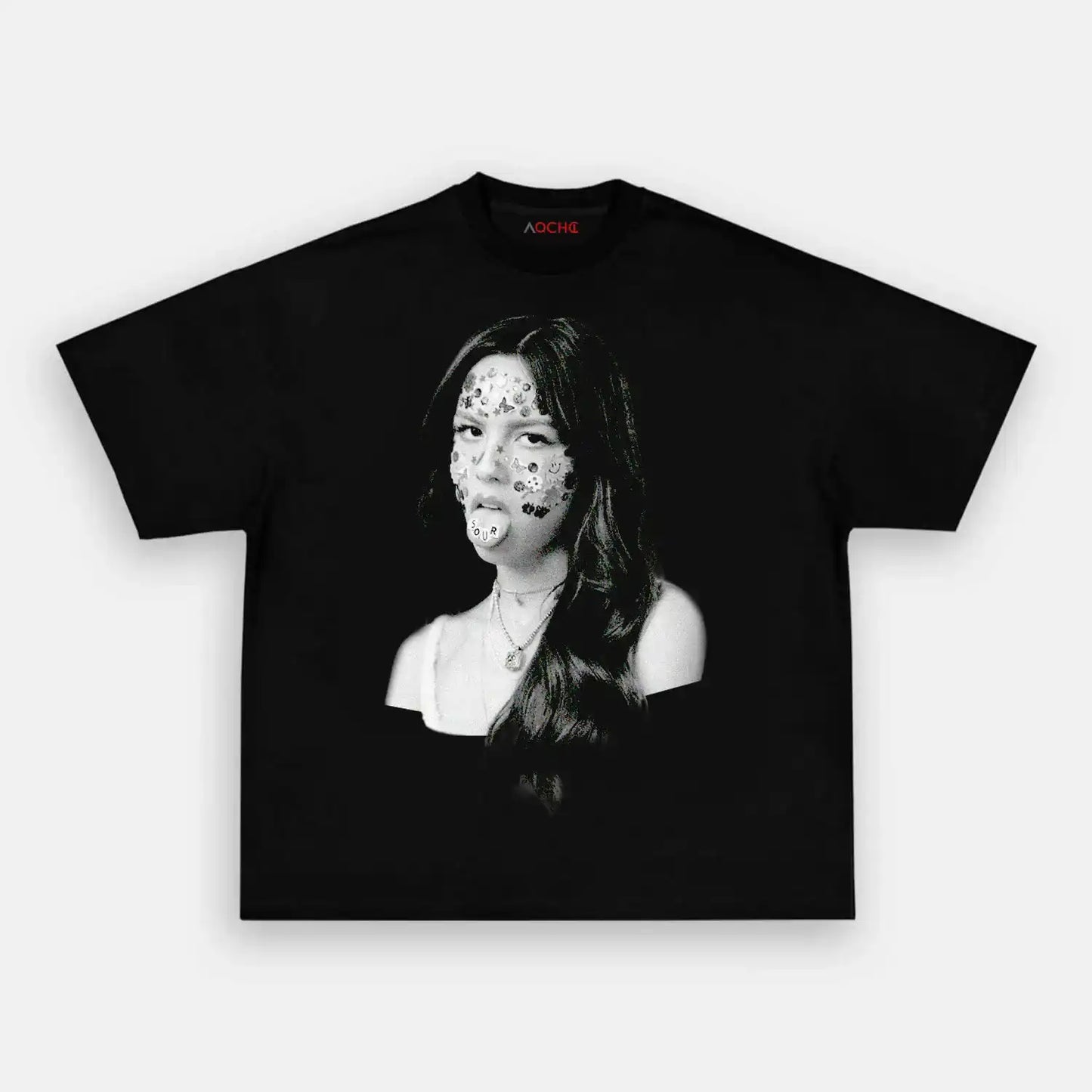 Olivia Rodrigo SOUR B&W C1 WEAR