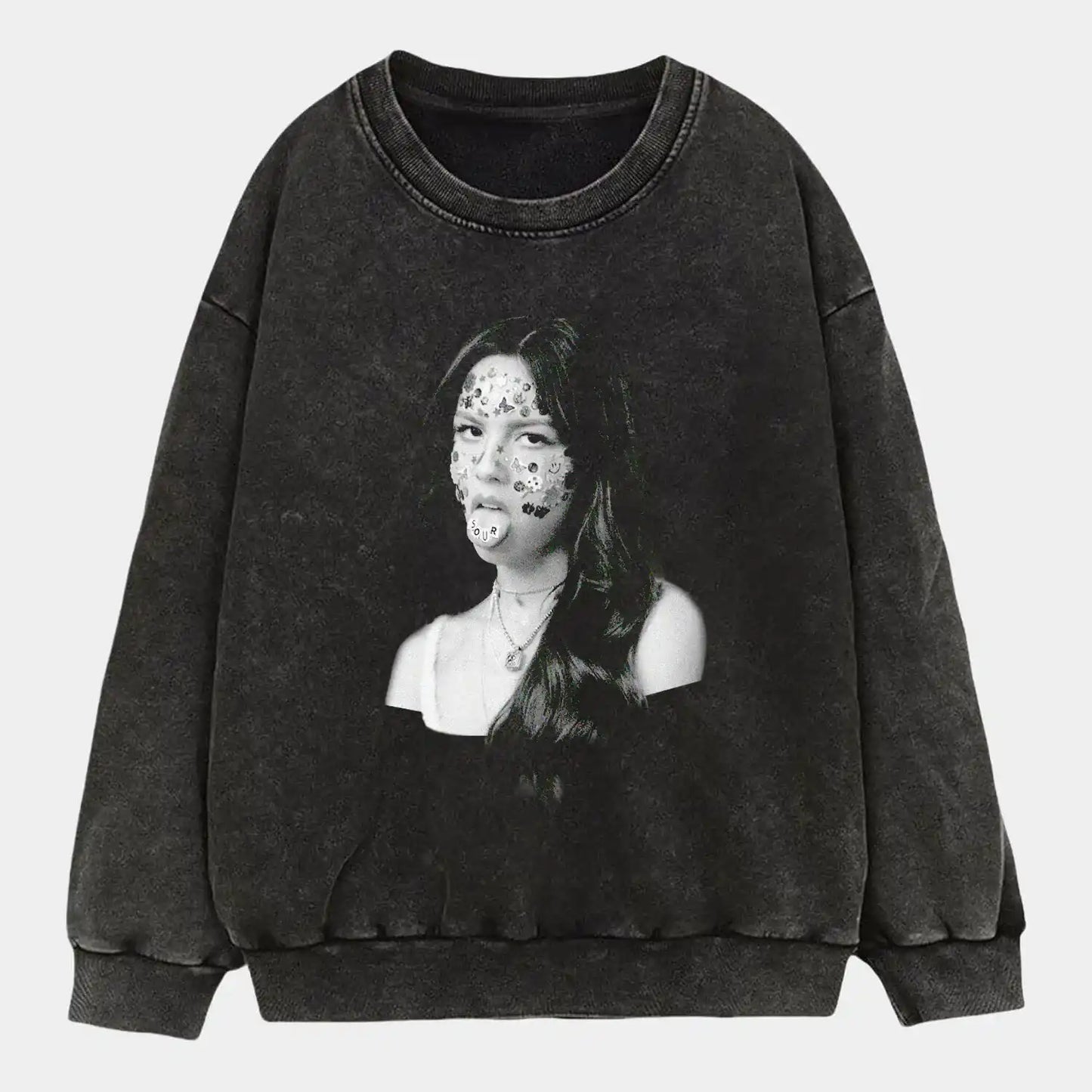 Olivia Rodrigo SOUR B&W C1 WEAR