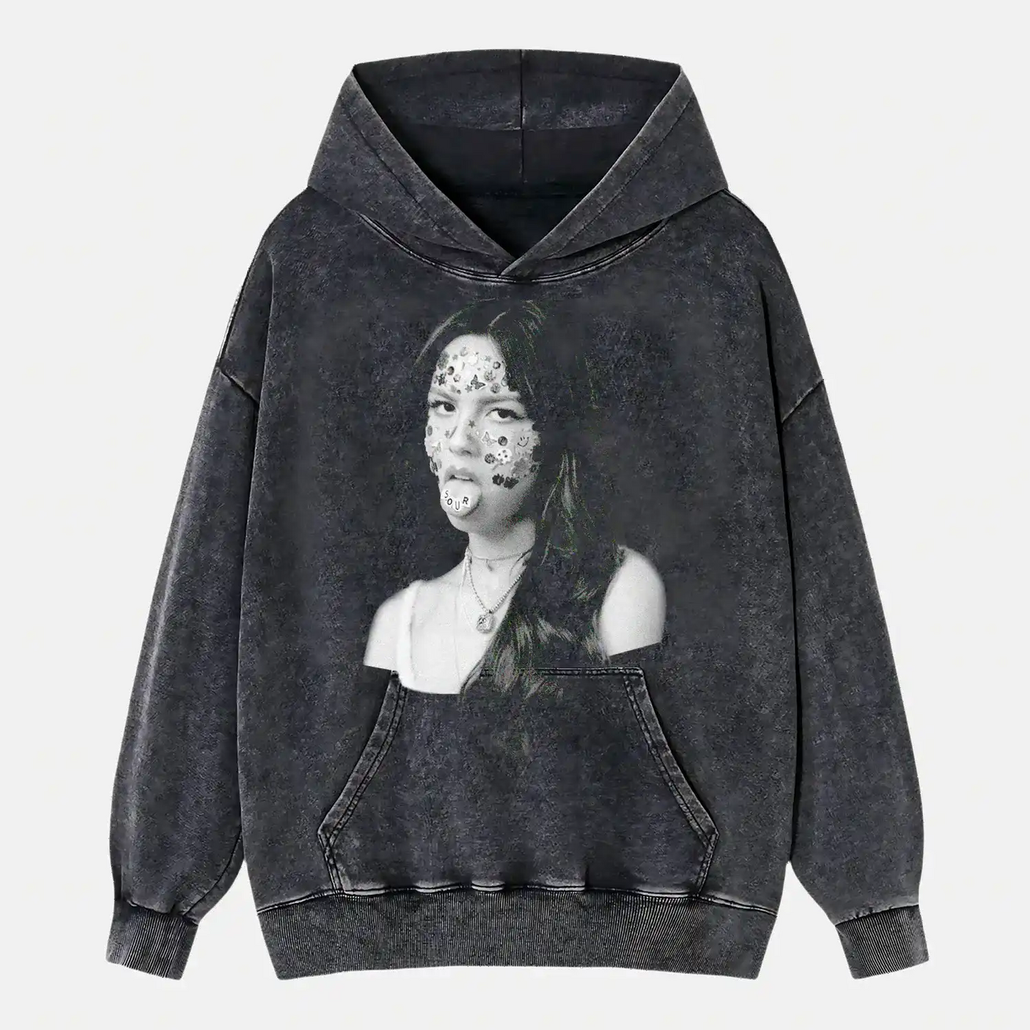 Olivia Rodrigo SOUR B&W C1 WEAR