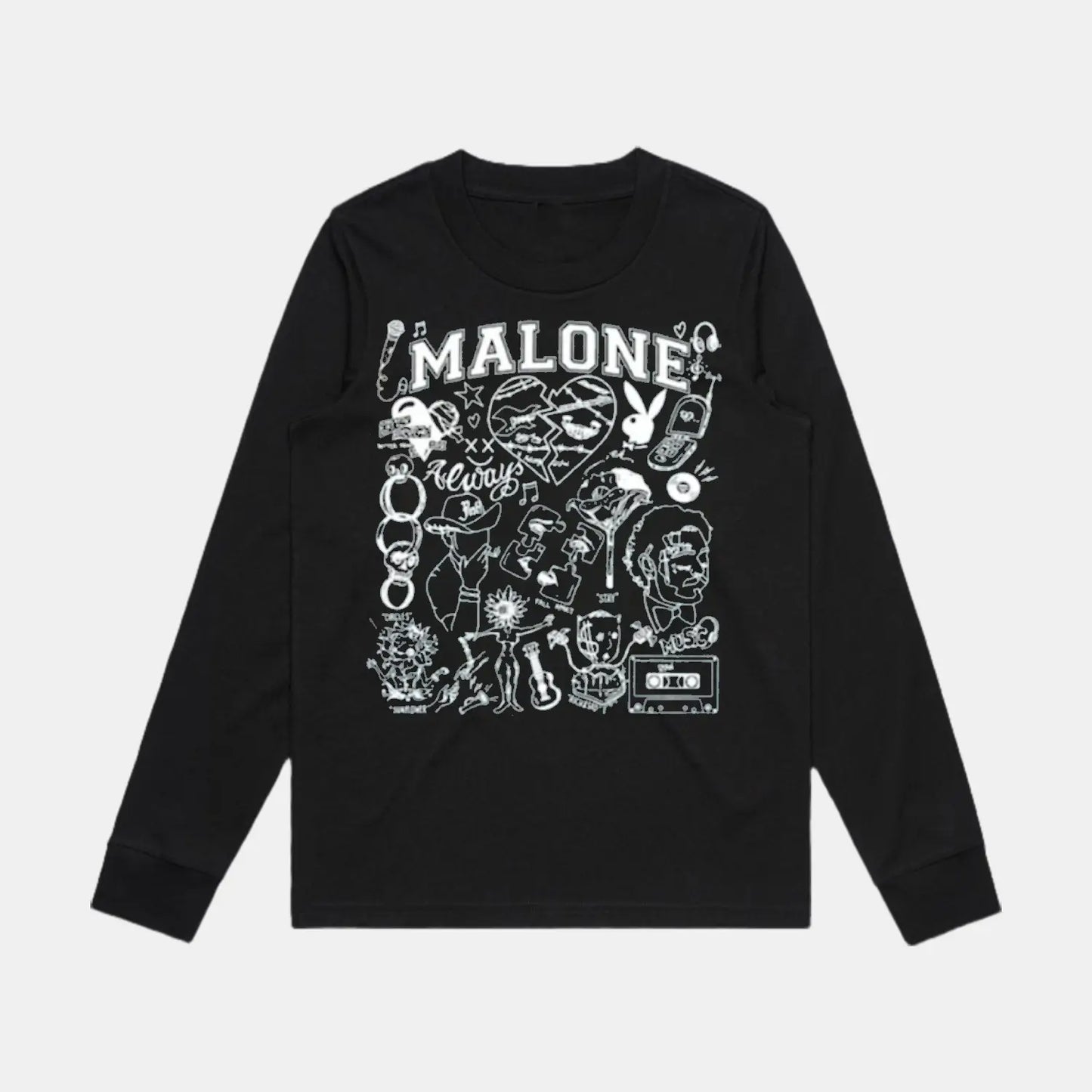 POST MALONE V5 TEE