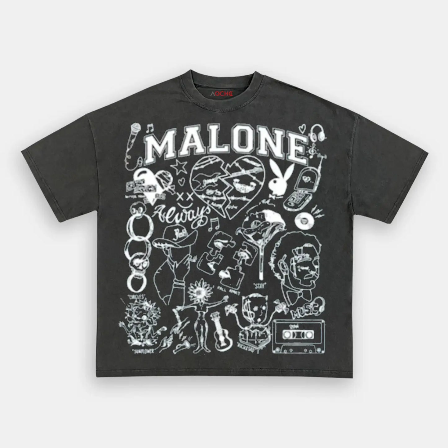 POST MALONE V5 TEE