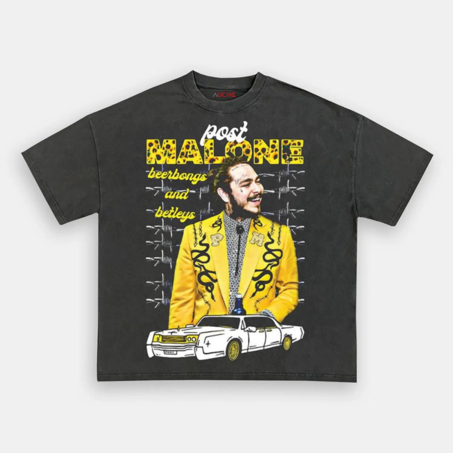 POST MALONE V6 TEE