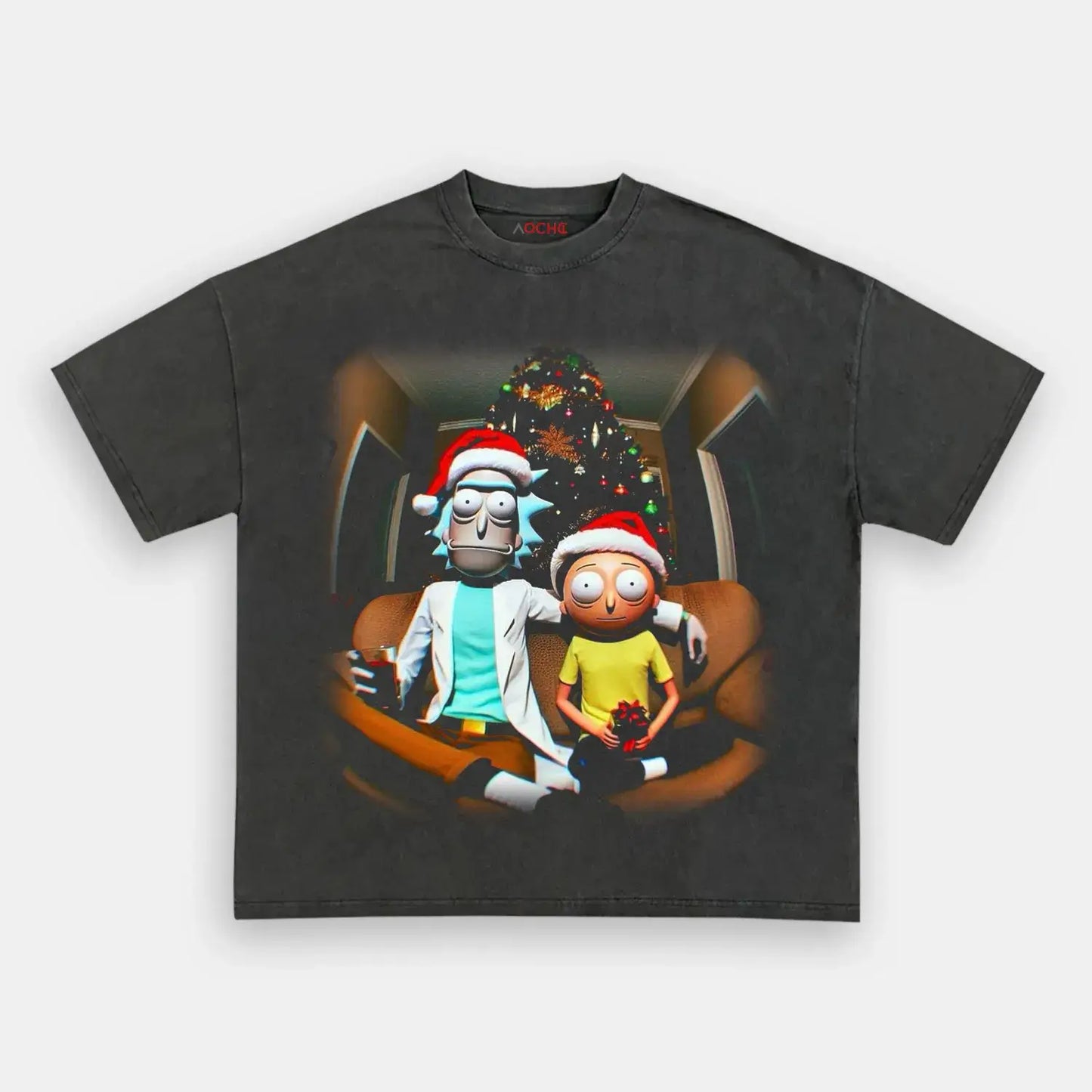 RICK & MORTY ROBIN CHRISTMAS TEE