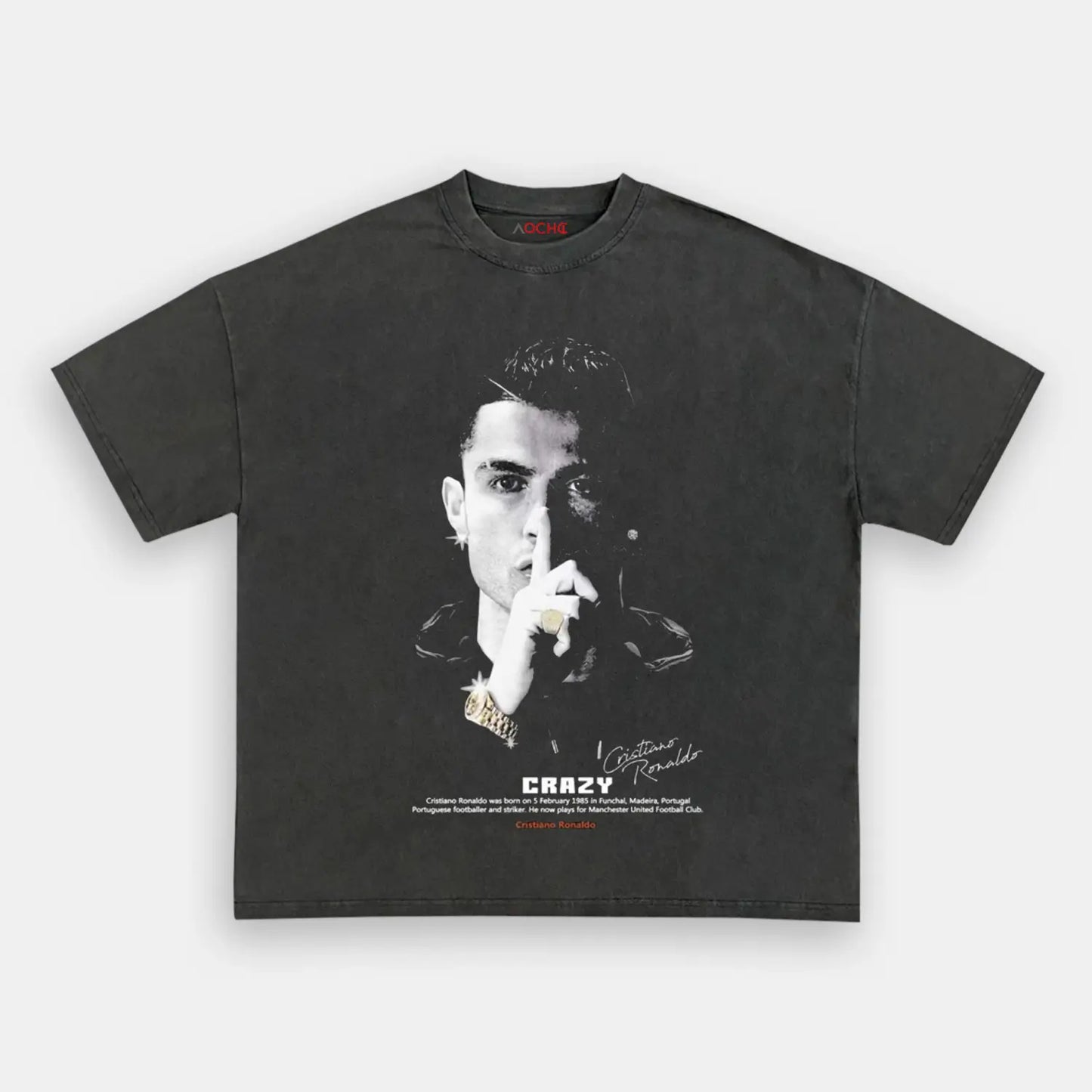 RONALDO BIG FACE TEE