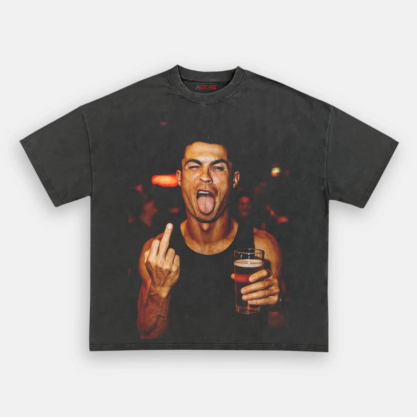 Ronaldo's Relaxing Moment Tee4