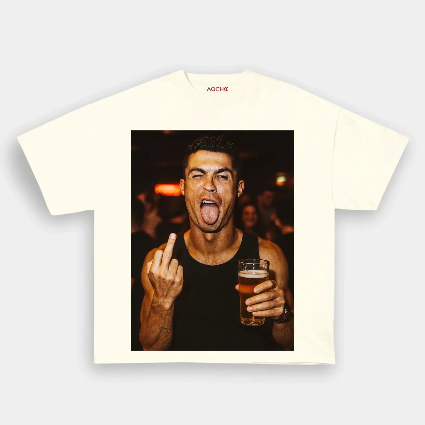 Ronaldo's Relaxing Moment Tee4