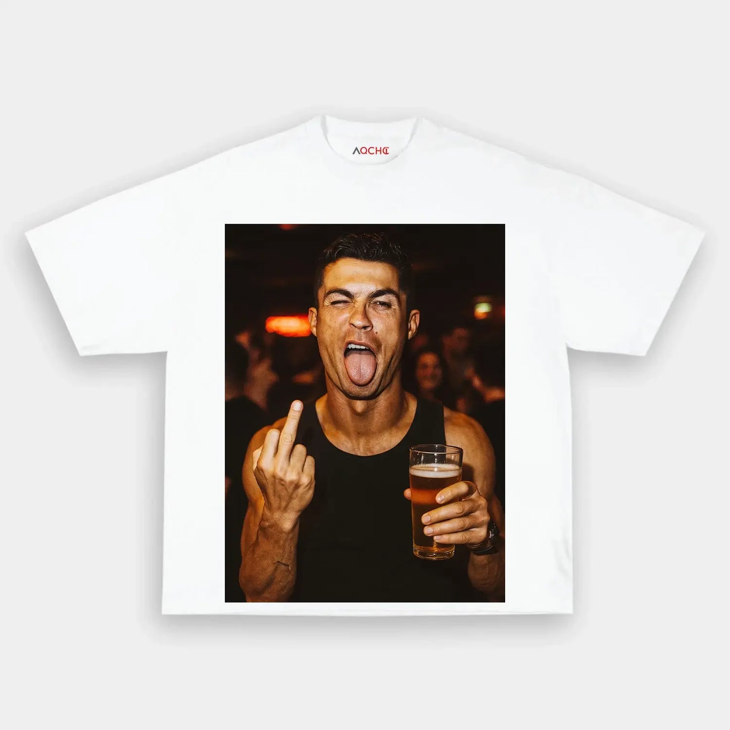 Ronaldo's Relaxing Moment Tee4