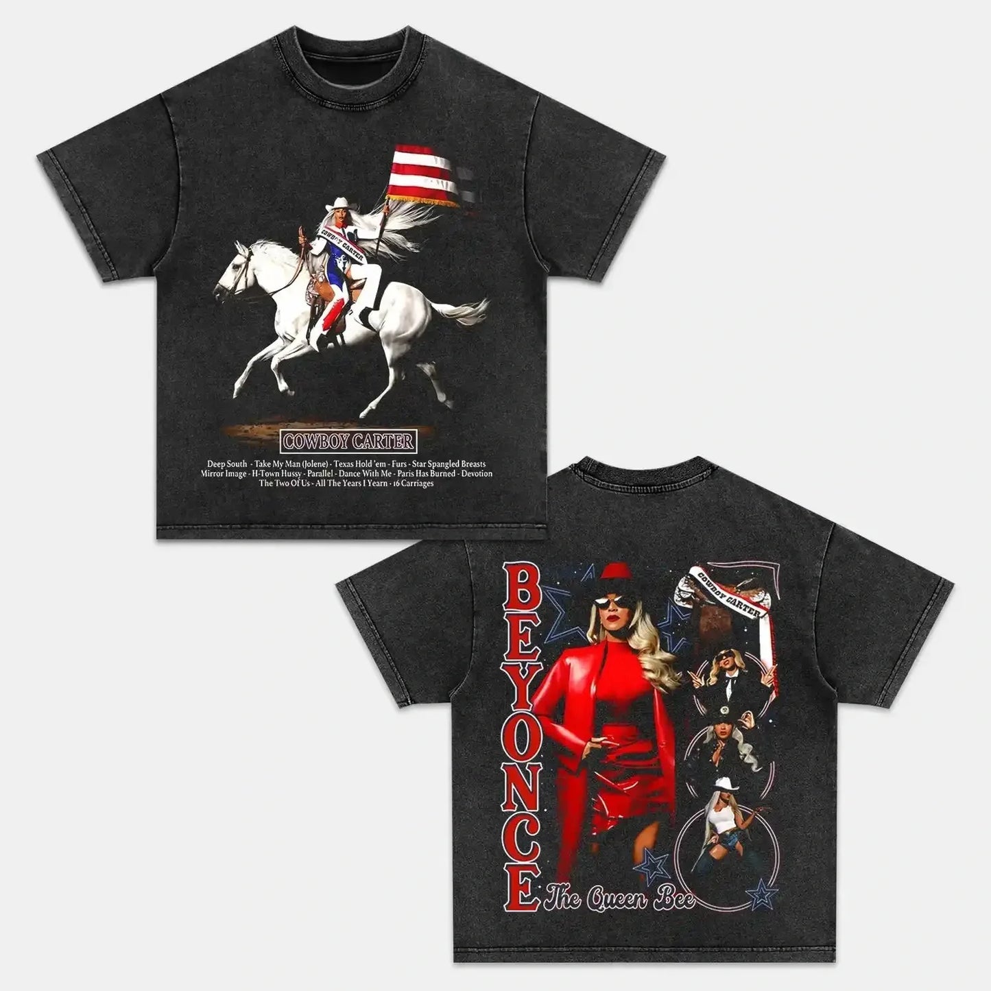 beyonce Cow boy Tee DS