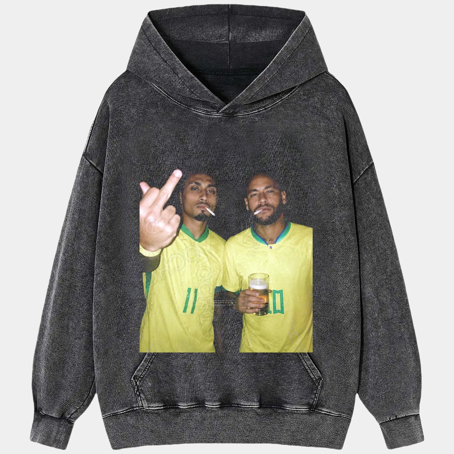 Brazil Football Style Tee 6 - AQCHIC