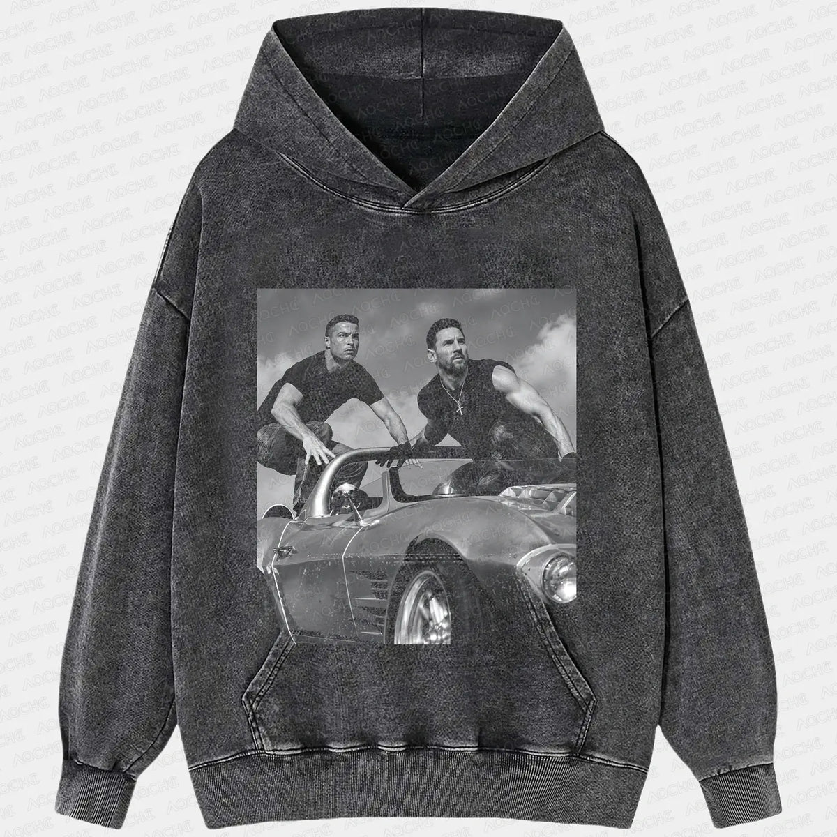 CR7 & LM10 Street Racing Graphic Tee V4 - AQCHIC