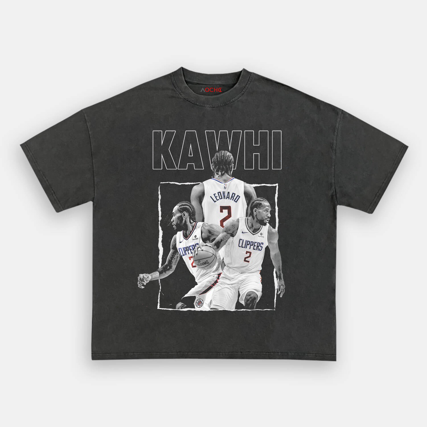 kawhi leonard B&W Wear 2.0