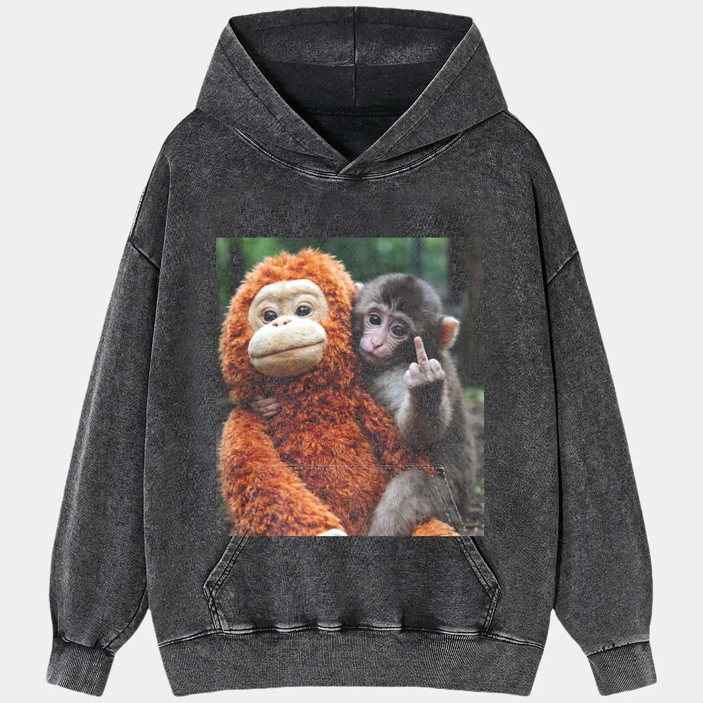 Punch Monkey Meme Tee 2 - AQCHIC