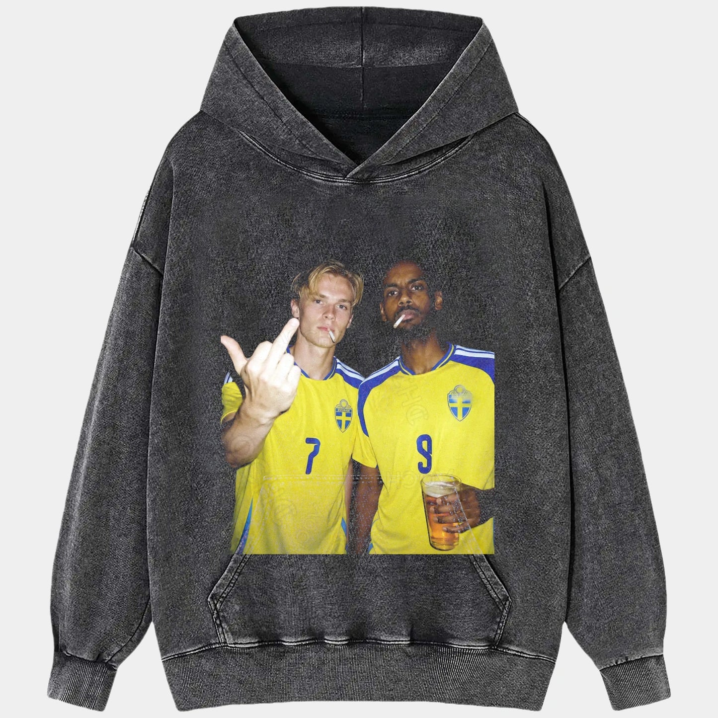 Sweden Football Style Tee 2.3 - AQCHIC