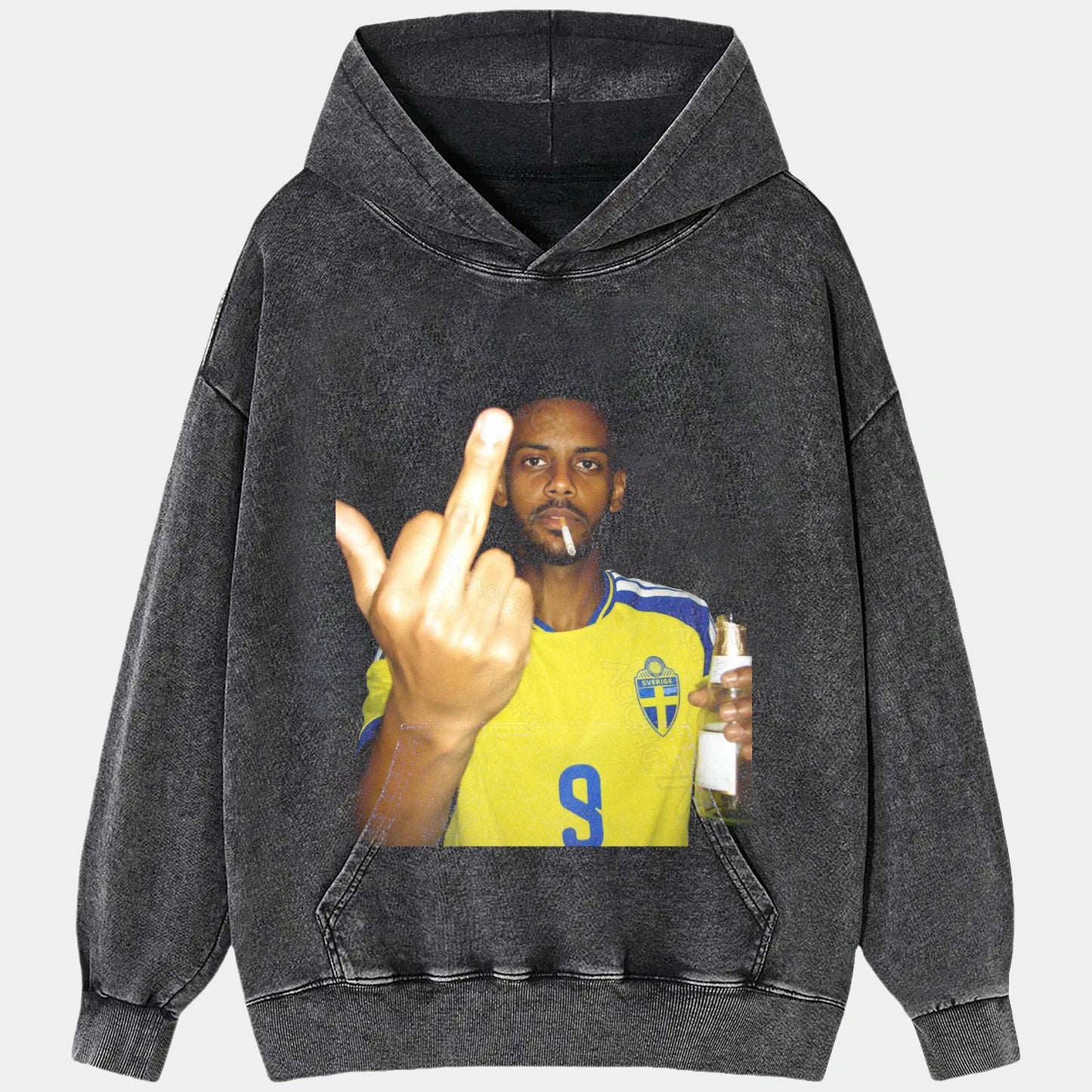 Sweden Football Style Tee 2 - AQCHIC