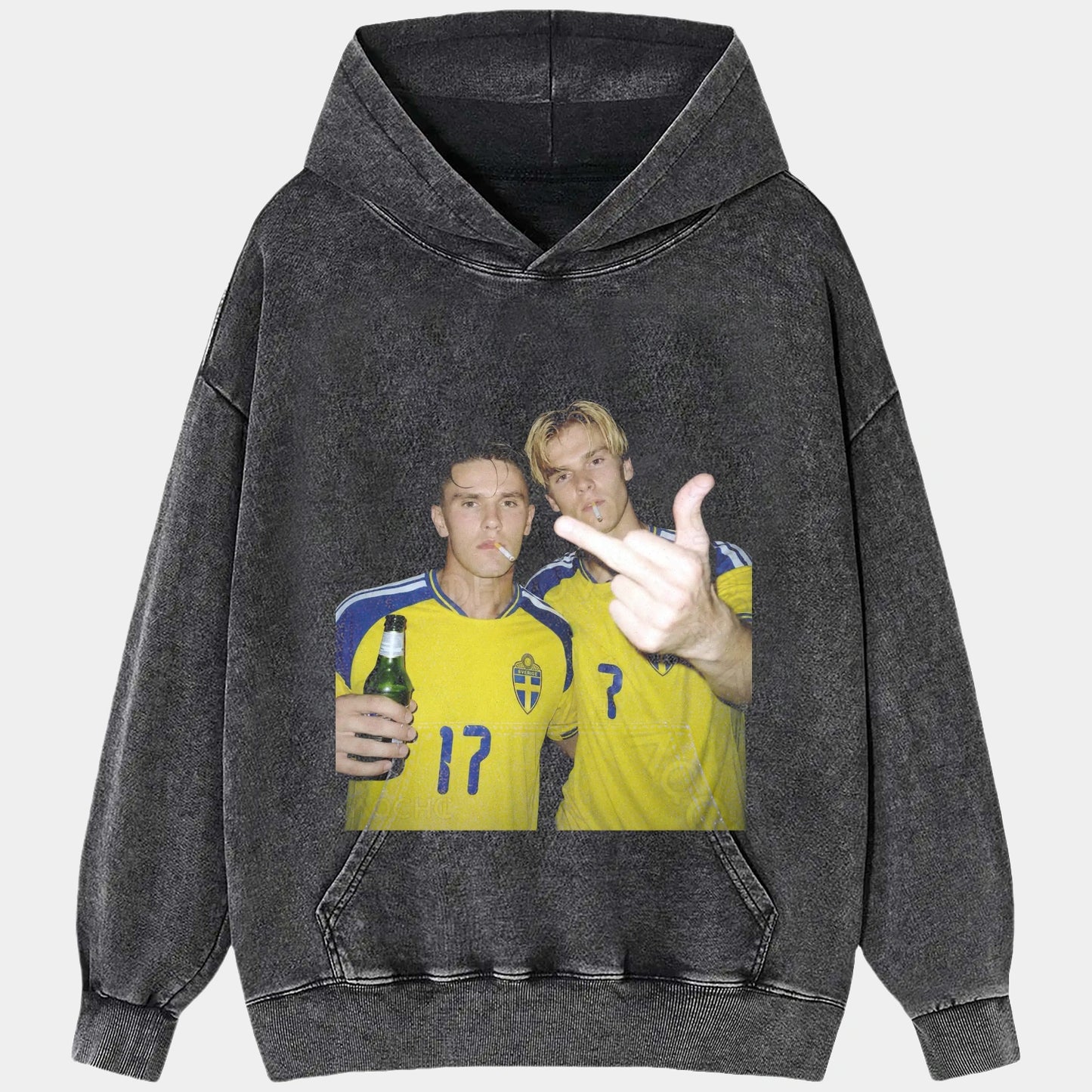 Sweden Football Style Tee 3.4 - AQCHIC
