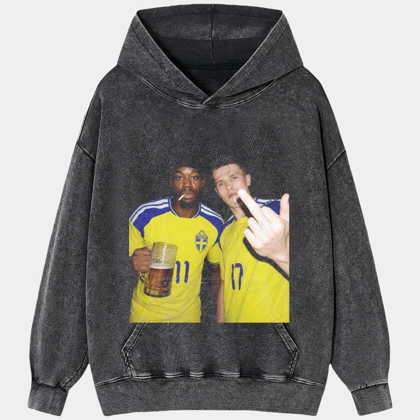 Sweden Football Style Tee 3.5 - AQCHIC