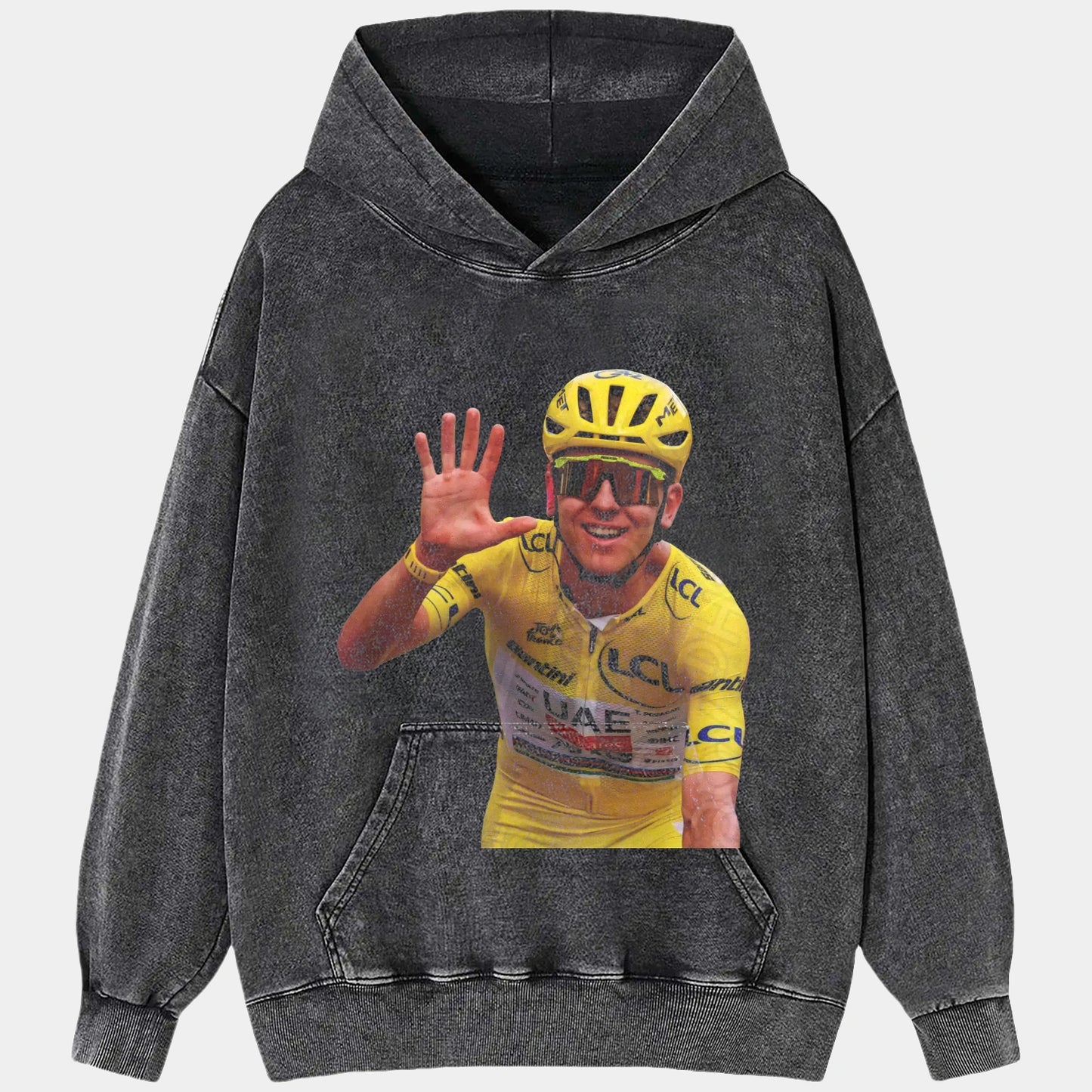 Tadej Pogačar Tour de France Champion Tee 1 - AQCHIC
