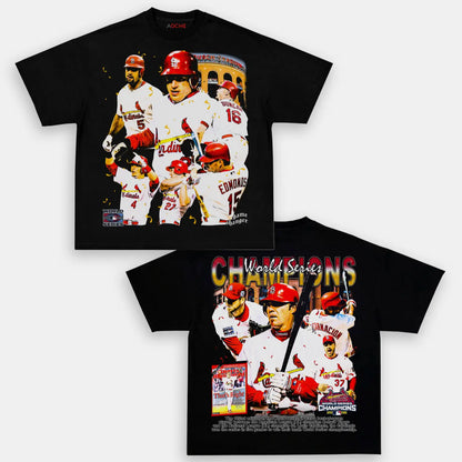 2006 WORLD SERIES CHAMPS - CARDINALS TEE - [DS]