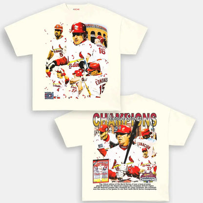 2006 WORLD SERIES CHAMPS - CARDINALS TEE - [DS]