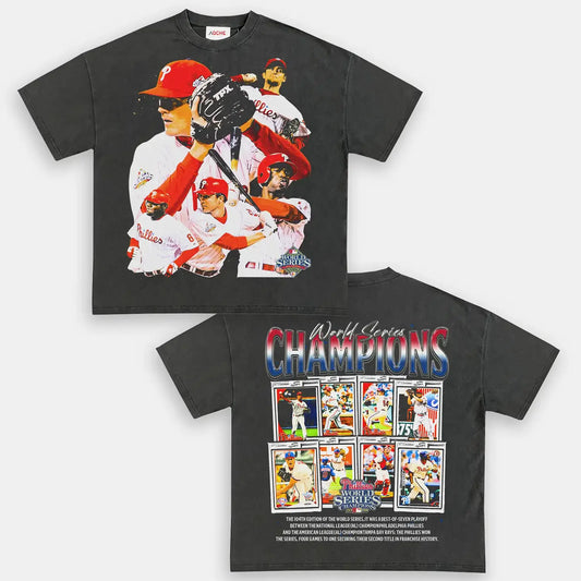 2008 WORLD SERIES CHAMPS - PHILLIES TEE - [DS]