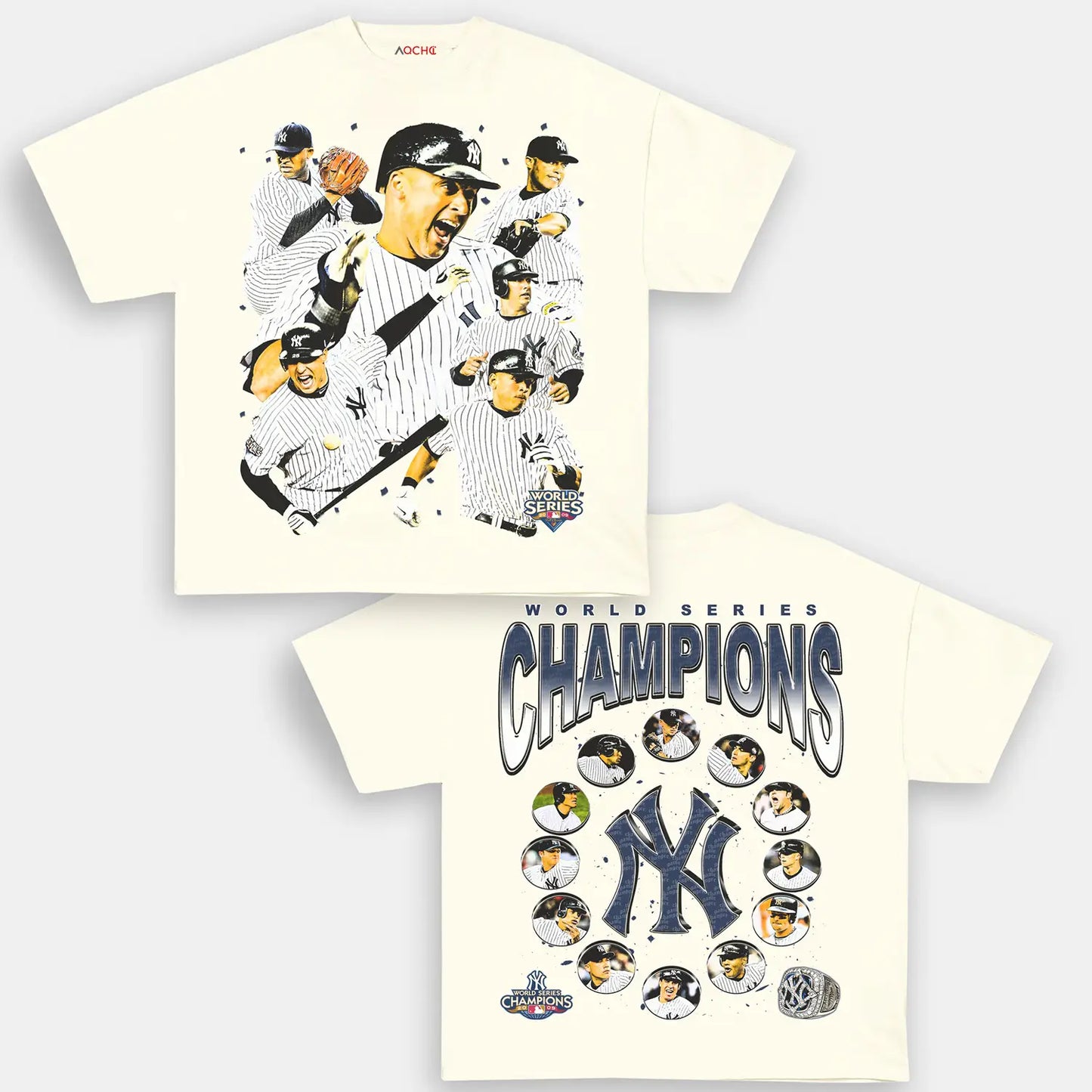 2009 WORLD SERIES CHAMPS - YANKEES TEE - [DS]