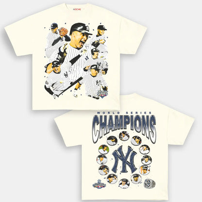 2009 WORLD SERIES CHAMPS - YANKEES TEE - [DS]
