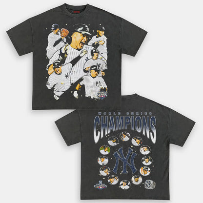 2009 WORLD SERIES CHAMPS - YANKEES TEE - [DS]